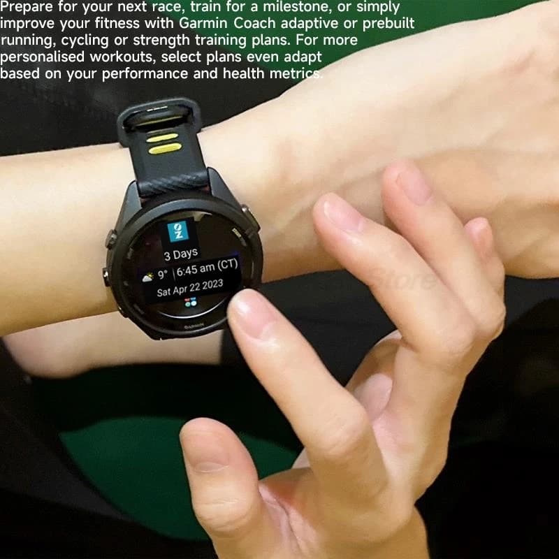 Garmin Forerunner 265 Running Smartwatch Built in GPS 13 Days Battery Life 1.3'' AMOLED Display Sleep Monitoring Fitness Tracker - 3