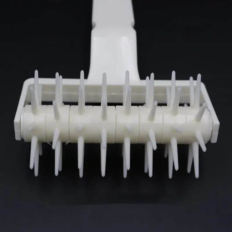 Pizza Roller Pin Pizza Cookies Baking Tools Plastic Dough Roller Pastry Pie Needle Wheels Cutter Sewing Machine Bread Hole Punch - 5