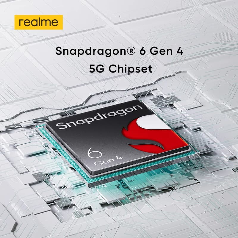 هاتف realme P3 5G ذكي عرض عالمي معالج Snapdragon® 6 Gen 4 بطارية 6000mAh شاشة 6.67 بوصة 120Hz AMOLED شحن 45W NFC - 4