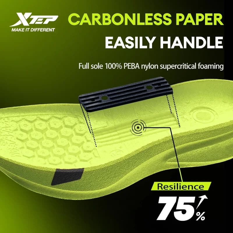XTEP 2000KM PRO Running Shoes For Men 2026 Spring Soft Durability Stability Comfort Lightweight Male Sports Sneaker 874219110026 - 3