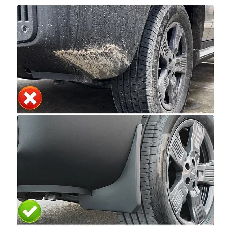 For Chery Jetour Traveller T2 Car Mudguards Plastic Fender Cover Flares Splash Guard Cover Exterior Mud Flaps Auto Accessories - 6