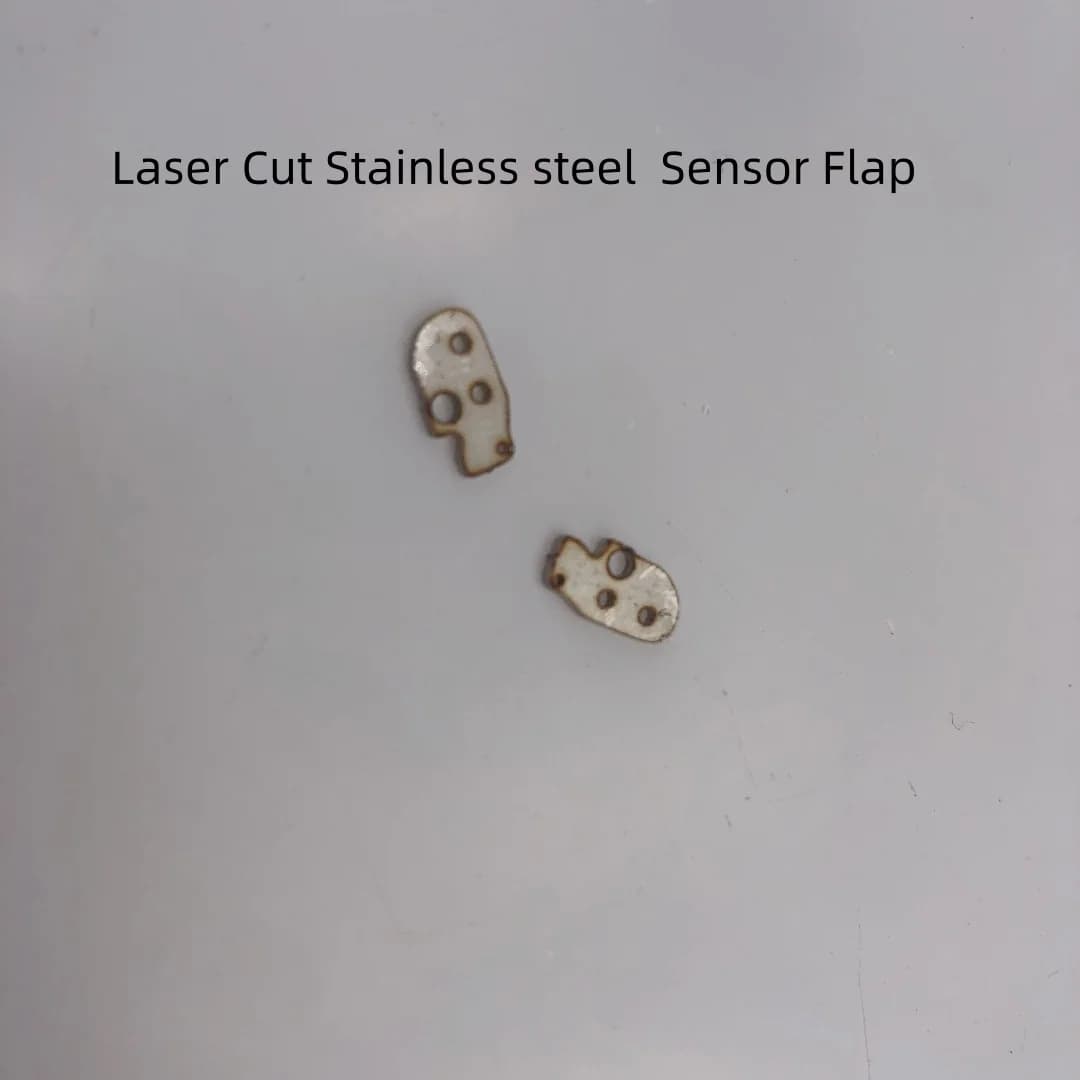 2pcs Funssor Anycubic Kobra S1/ S1C 3D Printer Extruder Replace Stailess Steel  Sensor Flap Upgrade Part Laser Cut
