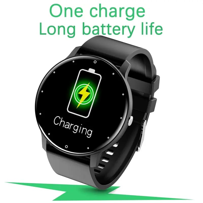 LIGE Smart Watch Men Women Full Touch Screen Sport Fitness Watch Man IP67 Waterproof Bluetooth For Android IOS Smartwatch Men - 2