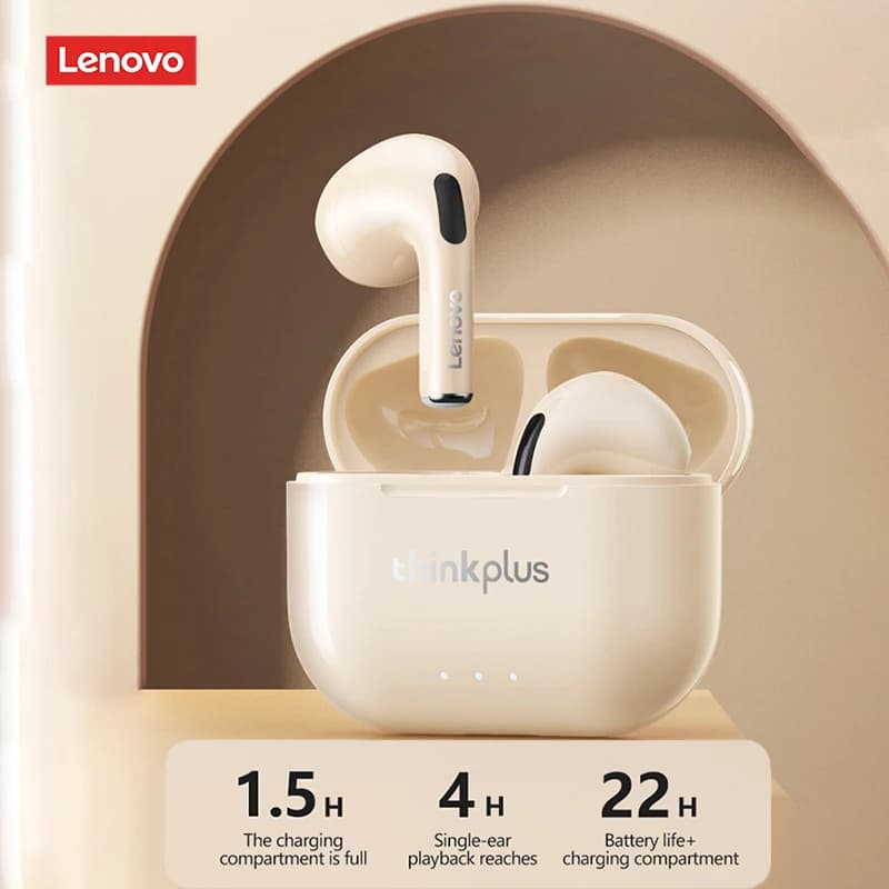 سماعات أذن Lenovo LP40 II أصلية LP40 plus TWS بلوتوث لاسلكي 5.3 سماعات رأس رياضية تقليل الضوضاء تحكم باللمس - 3
