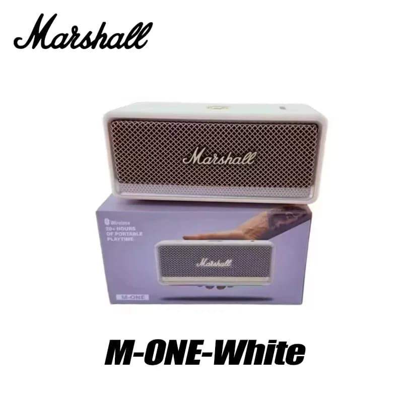 Hot Sales Marshall M-ONE Bluetooth Speaker Wireless Portable IP67 Waterproof Subwoofer Rich Bass For Outdoor Hiking Camping Home - 5