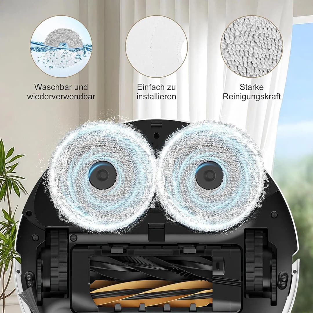 مجموعة استبدال لمكنسة Dreame MOVA V50 Ultra/X50 Ultra/X50 Master/L50 pro Ultra/L40S pro Ultra مع فرشاة رئيسية ومرشح - 2