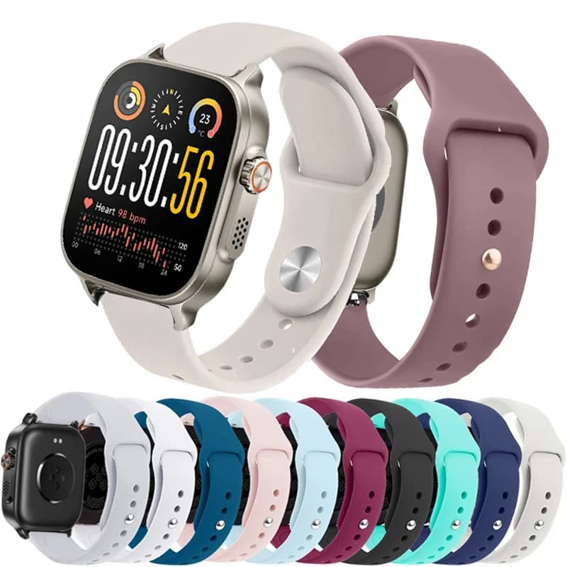 أشرطة ساعة 22 ملم لساعة Realme Watch 5/S2 سوار معصم رياضي من السيليكون لساعة Realme Watch 2/3/S/3 2 S برو