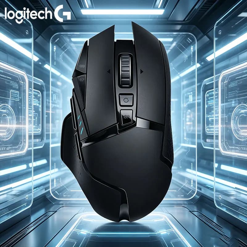 فأرة ألعاب لاسلكية Logitech G502/G502HERO/PRO X SUPERLIGHT 2SE/PRO X SUPERLIGHT/G402، استهلاك طاقة منخفض، تتبع بصري