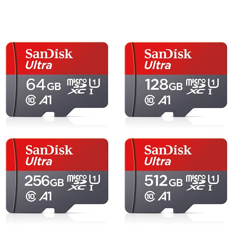100% أصلي SanDisk بطاقة Micro SD سعة 64 جيجابايت من الفئة 10 بطاقة TF ذاكرة 64 جيجابايت لأجهزة الهاتف الذكية والأجهزة اللوحية - 3