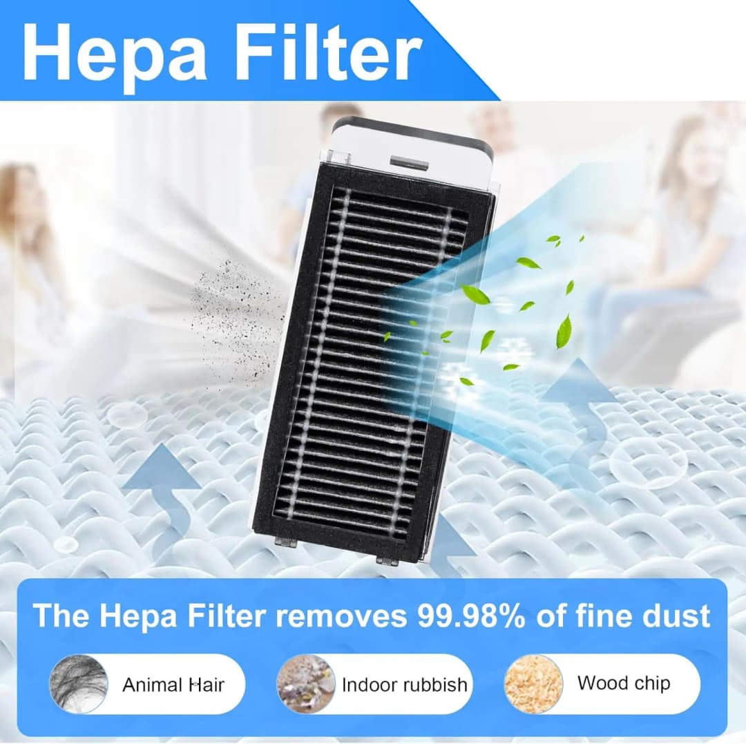 مجموعة استبدال لمكنسة Dreame MOVA V50 Ultra/X50 Ultra/X50 Master/L50 pro Ultra/L40S pro Ultra مع فرشاة رئيسية ومرشح - 3