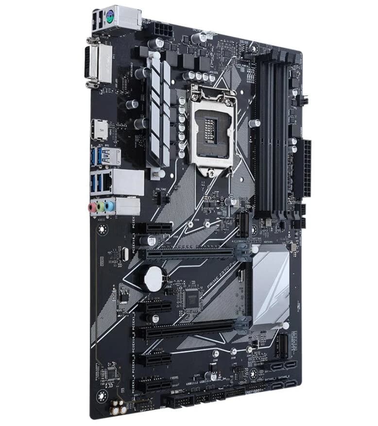 لوحة أم آسوس PRIME Z370-P للكمبيوتر المكتبي، مقبس LGA1151، ذاكرة DDR4 حتى 64 جيجابايت، متوافقة مع معالجات Core i7/i5/i3، PCI-E 3.0، مستعملة للجيل الثامن أو التاسع - 6