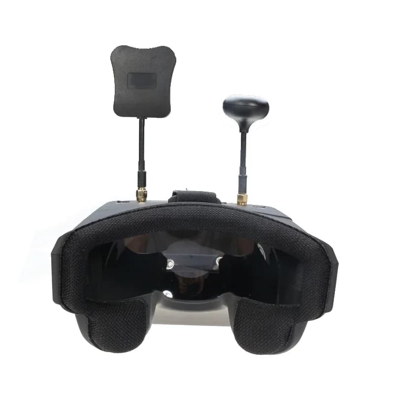 نظارة فيديو Eachine EV800D، 5.8G، 40 قناة، 5 بوصة، 800*480، نظارة FPV بتنوع HD DVR مع بطارية لنماذج RC - 4
