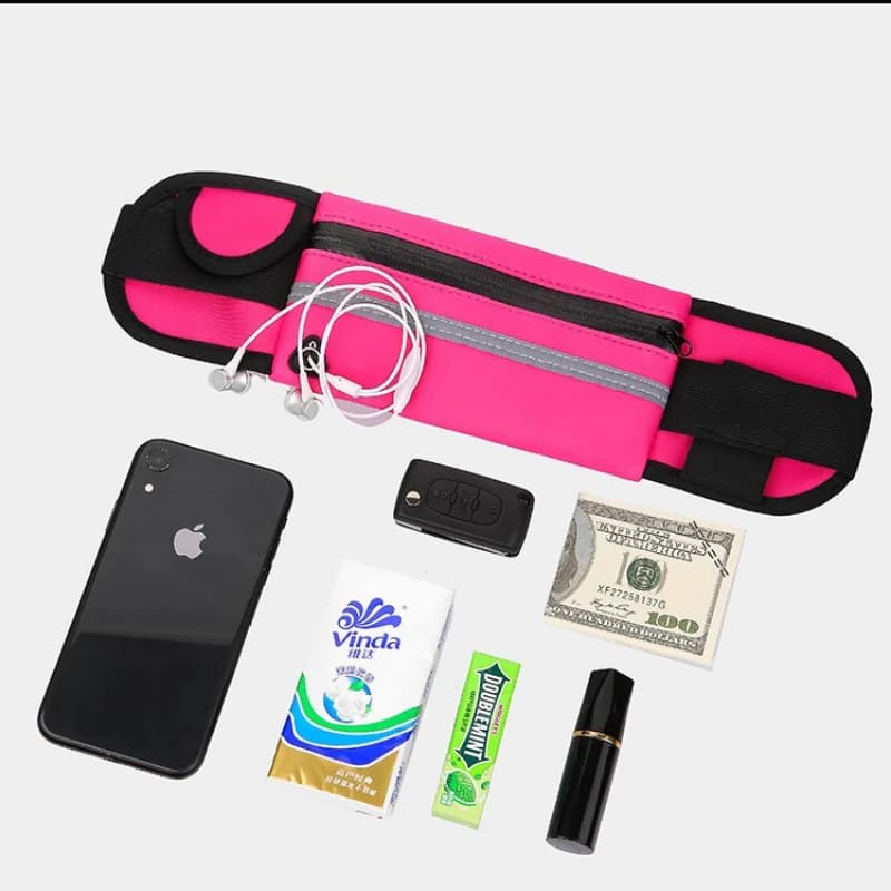 Sports and Leisure Waist Bag, Waterproof and Shockproof, Close Fitting Mobile Phone Bag, Must Bring Magical Water Bottle Bag - 3