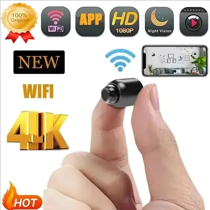 كاميرا Mini X5 لاسلكية بدقة 1080P، مراقبة أمنية، رؤية ليلية، كاشف حركة، مسجل فيديو صغير، مراقبة منزلية ذكية