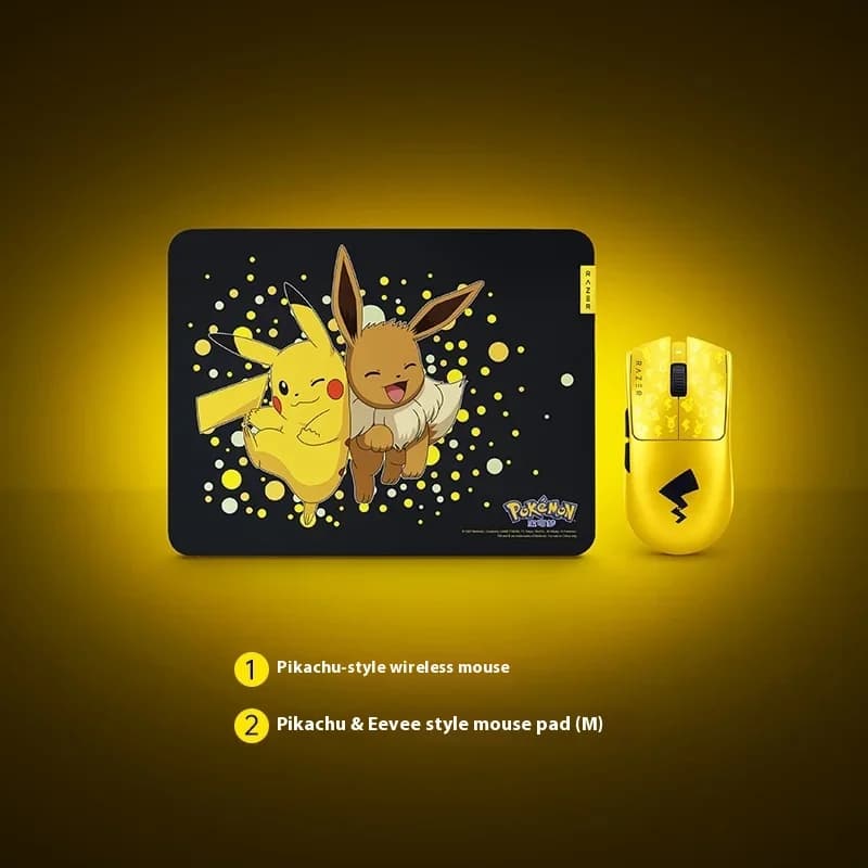 Razer Pokémon Pikachu Collaborative Wireless Mouse Professional Version V3 For Computer Games High Precision Optical Sensor - 5