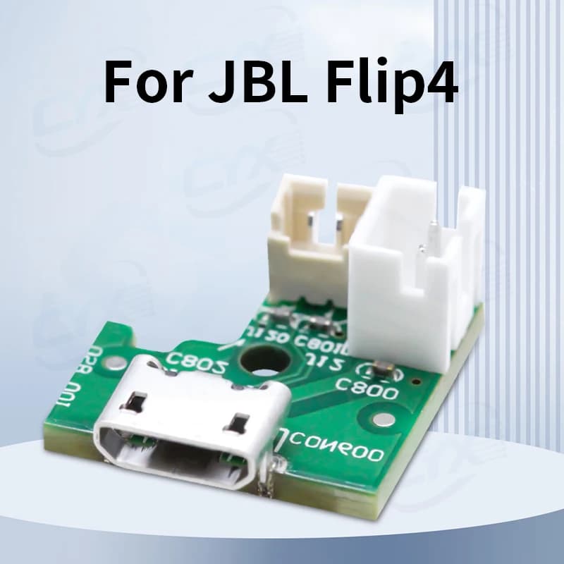 موصل لوحة إمداد الطاقة لمنفذ شحن مايكرو يو اس بي JBL Flip4 TL GG مناسب لمكبر صوت بلوتوث JBL Flip4 GG - 2