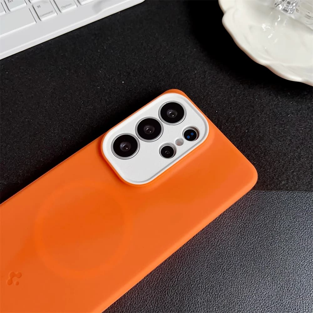Spigen Fit MagFit Hide غطاء سيليكون سائل مغناطيسي لهاتف Samsung Galaxy S26 Ultra S25 Ultra لهاتف Magsafe غطاء شحن لاسلكي - 2