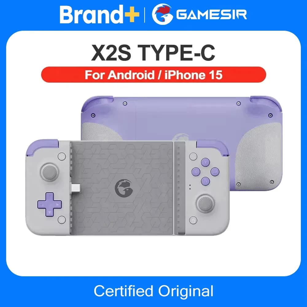 ذراع تحكم جوال GameSir X2s لألعاب أندرويد للهواتف المحمولة لألعاب السحابة Xbox Game Pass وSTADIA وxCloud مع عصا تحكم بتأثير هول