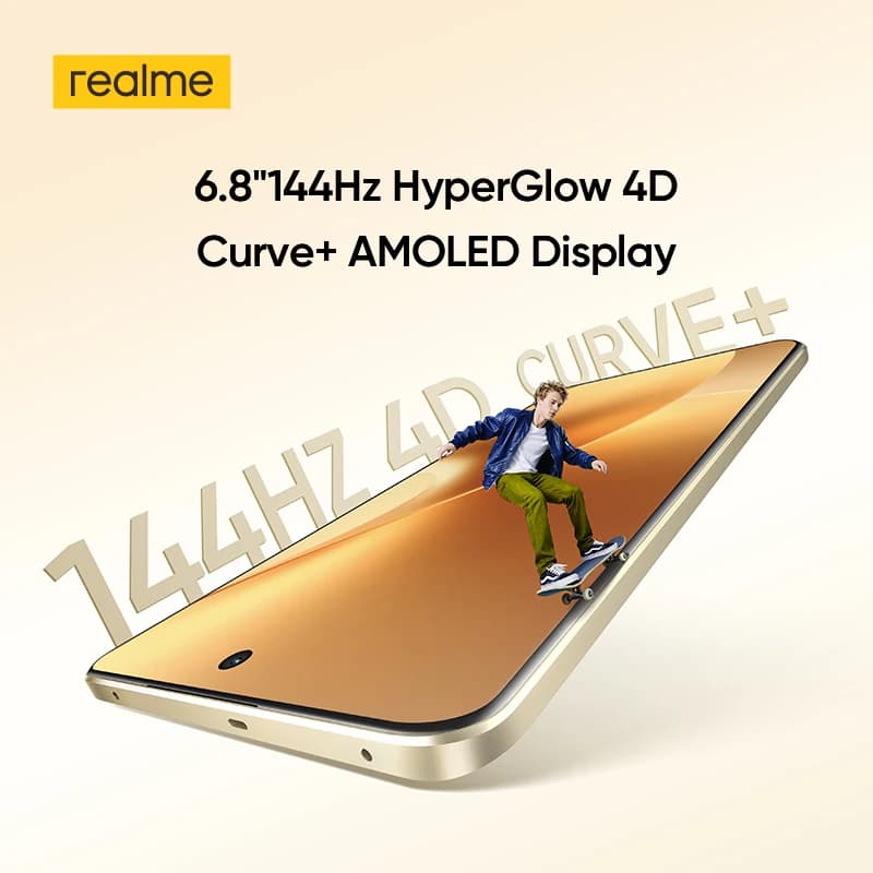 [العرض الأول عالميًا] هاتف realme 15 Pro 5G بمعالج Snapdragon 7 Gen 4 وبطارية 7000 مللي أمبير وشحن 80 واط وثلاث كاميرات 50 ميجابكسل وشاشة 6.8 بوصة بمعدل تحديث 144 هرتز - 5