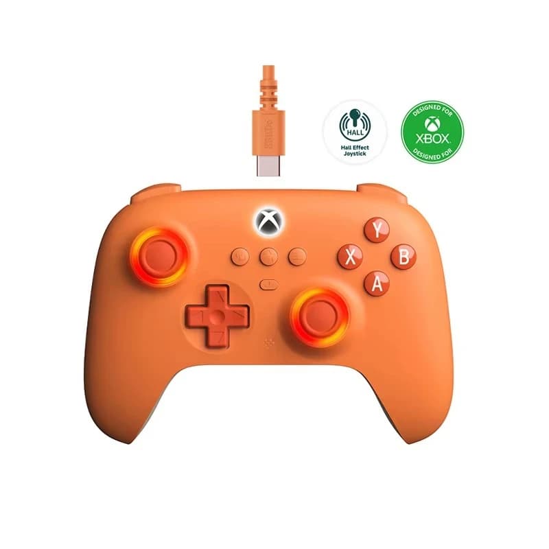 ذراع تحكم سلكي 8BitDo Ultimate C مع عصي تحكم بتأثير هول ووحدة تحكم USB متوافقة مع Xbox Series X/S وXbox One وPC Windows 10/11 - 6