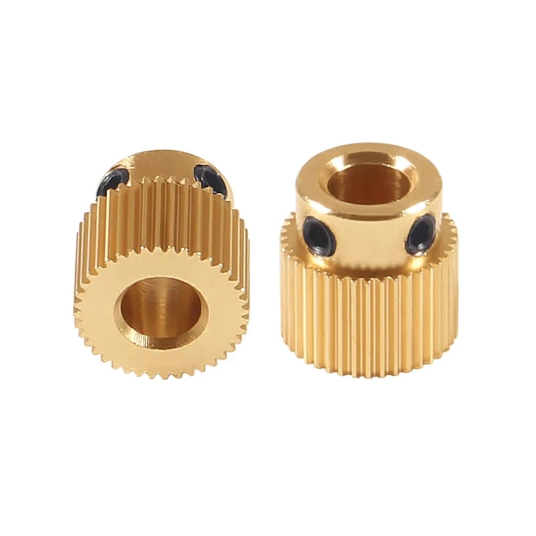 كرياليتي اندر 3 ترس عجلة طارد نحاس 26/40 اسنان ترس دفع ل CR-10/Ender 3 Pro/Ender 3 V2/Ender 5/5 Pro قطعة طابعة 3D - 4