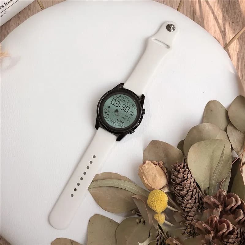 20mm 22mm Silicone strap For Samsung Galaxy watch 6 5 5 pro 4 Classic Active 2 Gear S3 sport bracelet Huawei GT 2/e/3/4 pro band - 6