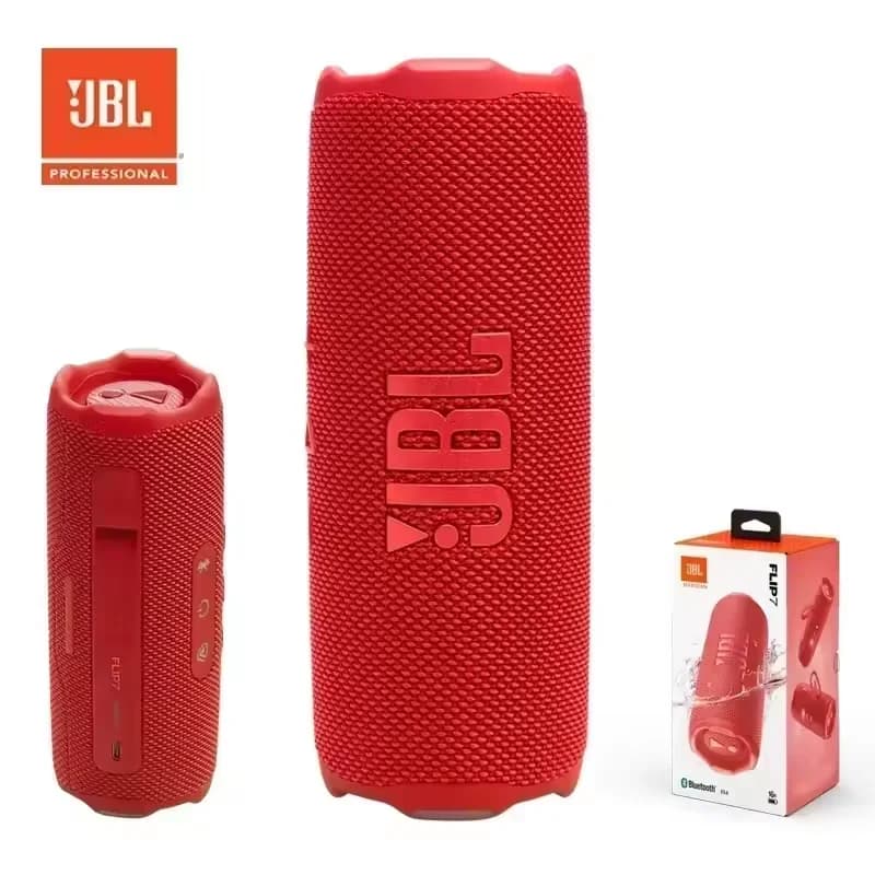 سماعة بلوتوث JBL Flip 7 مقاومة للماء - نظام صوت ستيريو صغير عالي الدقة مع باس قوي IP68 محمولة لاسلكية - 4