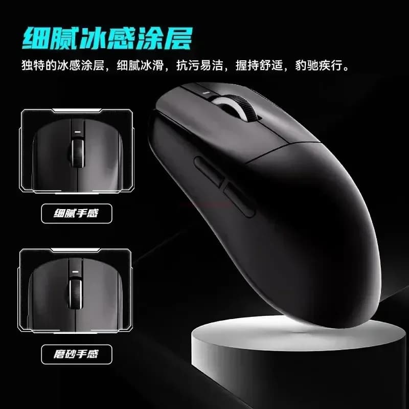 ماوس Vxe Dragonfly R1 اللاسلكي، خفيف الوزن، Paw3395، Nordic52840، 2khz، سرعة ذكية، تأخير منخفض، ماوس ألعاب Fps، هدية - 6