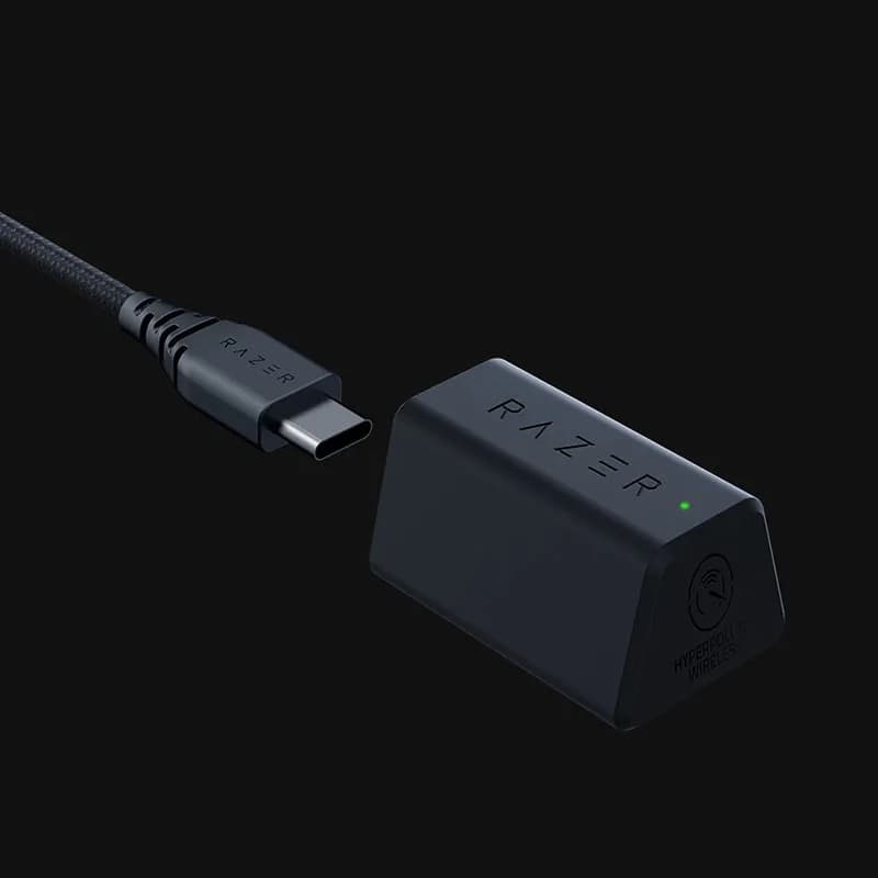 محول Razer HyperPolling أصلي لاسلكي 8KHz متوافق مع Cobra Pro Viper V2 Pro DeathAdder V3 Pro و Basilisk V3 Pro - 3