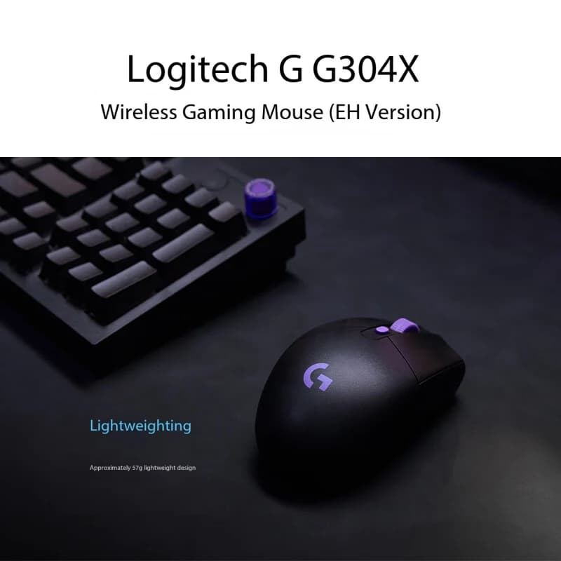 Logitech G304X Wireless Mouse Gaming Esports Mouse League of Legends PUBG FPS Portable Lightweight 57g Birthday Gift G304 X - 3
