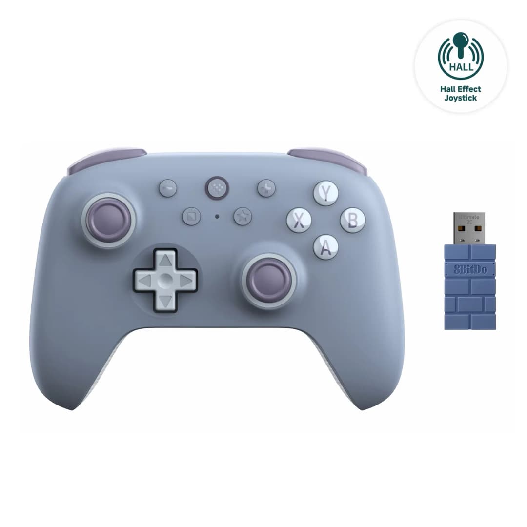 8BitDo Ultimate 2C Wireless Gaming Controller，Gamepad with Hall Effect for PC, Windows 10, 11, Steam Deck, Raspberry Pi, Android - 5
