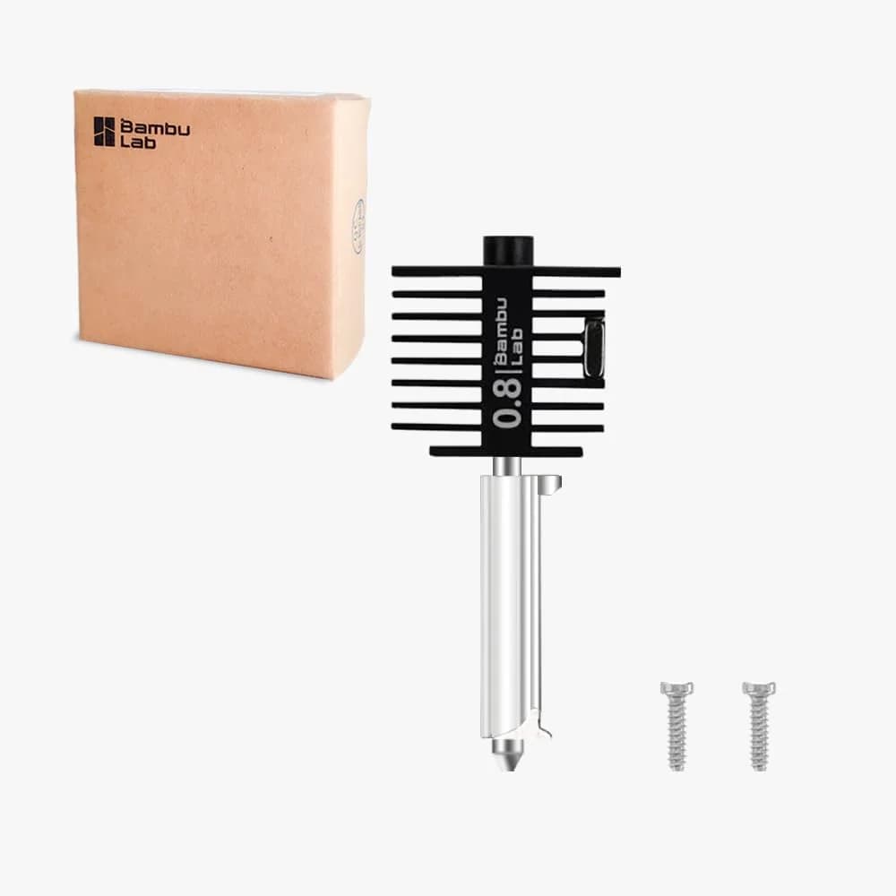 مجموعة فوهة Bambu Lab Original 0.4MM A1 mini مجموعة فوهة ساخنة 0.2MM فولاذ مقاوم للصدأ 0.6 0.8MM فولاذ مقسى سلسلة A1 قطع ثلاثية الأبعاد - 2