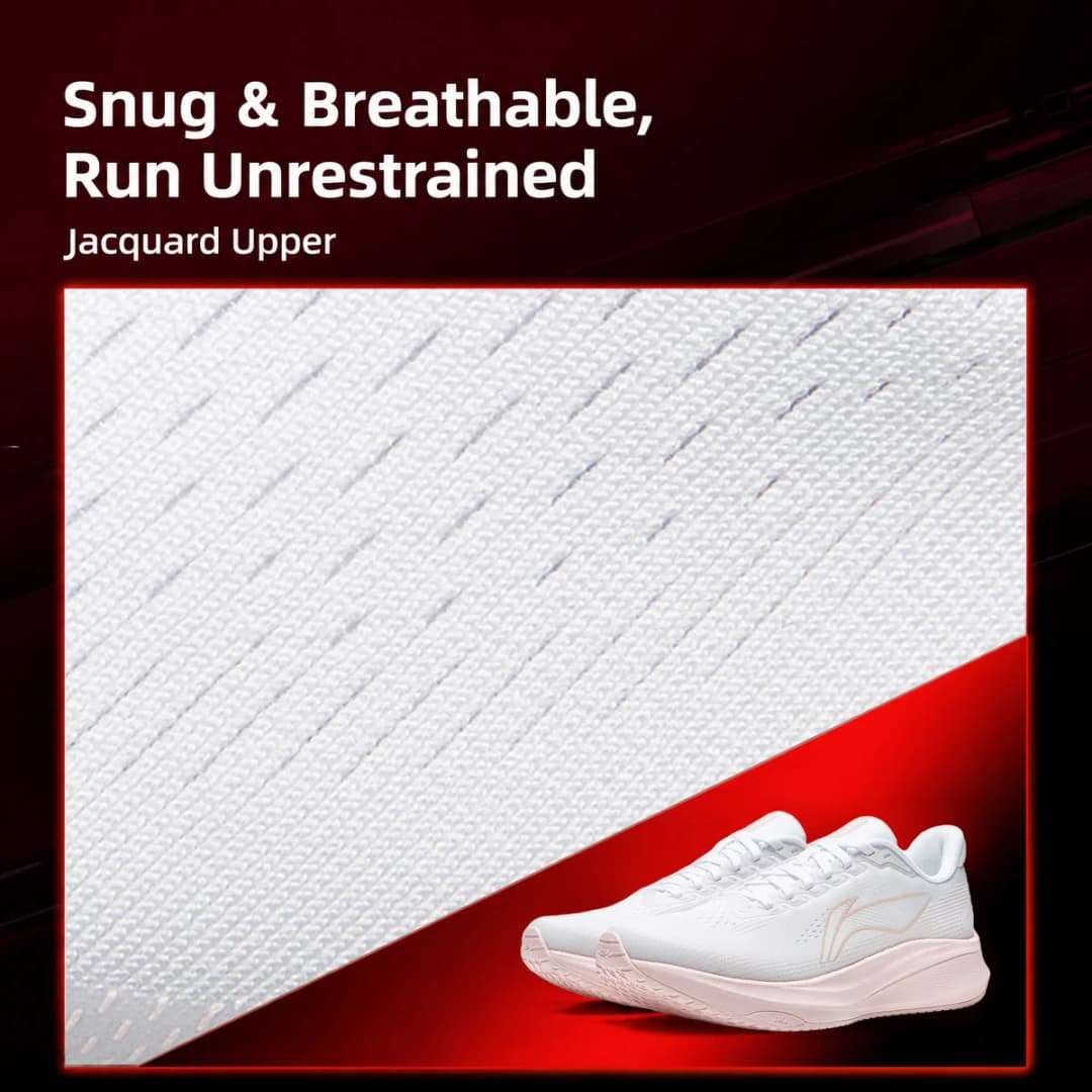 Li-Ning Women's RED HARE 9 Racing Running Shoes LIGHT FOAM ULTRA Breathable Stable Anti-slip LiNing Training Sneakers ARPW004 - 2