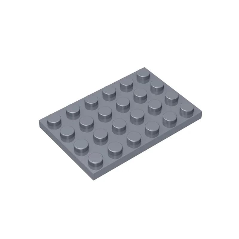 لوحة Gobricks GDS-520 مقاس 4 x 6 متوافقة مع قطع ليجو 3032 أجزاء جسيمات تعليمية DIY للأطفال - 2