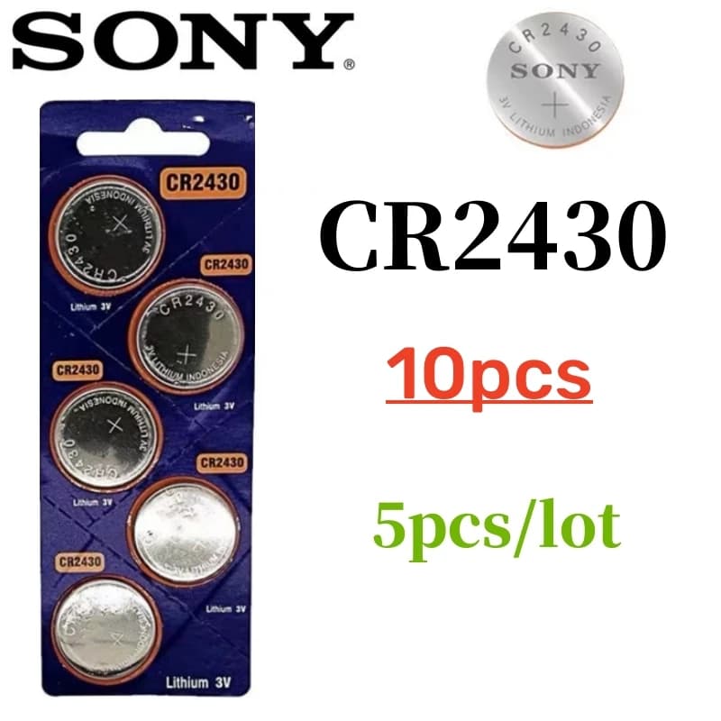 10Pcs Original Sony CR2450 CR2430 CR2032 CR2025 CR1632 CR1616 CR1620 CR1220 cr1220 cr2032 cr2025 cr2430 Battery cr 2032 batteria - 3