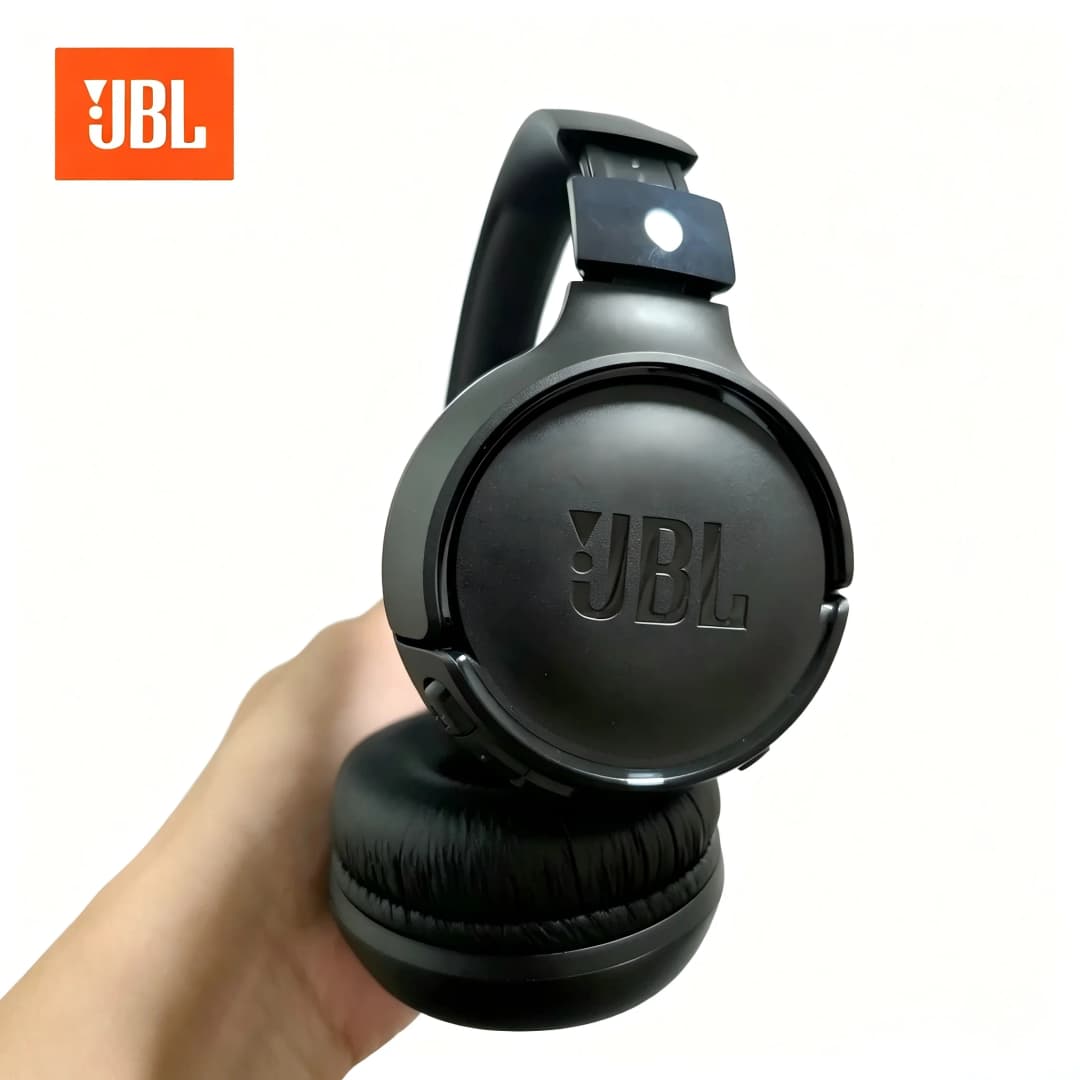 سماعات رأس بلوتوث لاسلكية JBL Tune 520BT، عزل الضوضاء، سماعات أذن للألعاب والرياضة، سماعات رأس T520BT لاسلكية