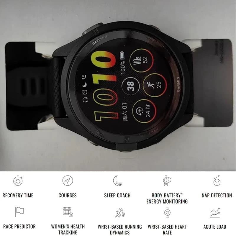 Garmin Forerunner 265 Running Smartwatch Built in GPS 13 Days Battery Life 1.3'' AMOLED Display Sleep Monitoring Fitness Tracker - 6