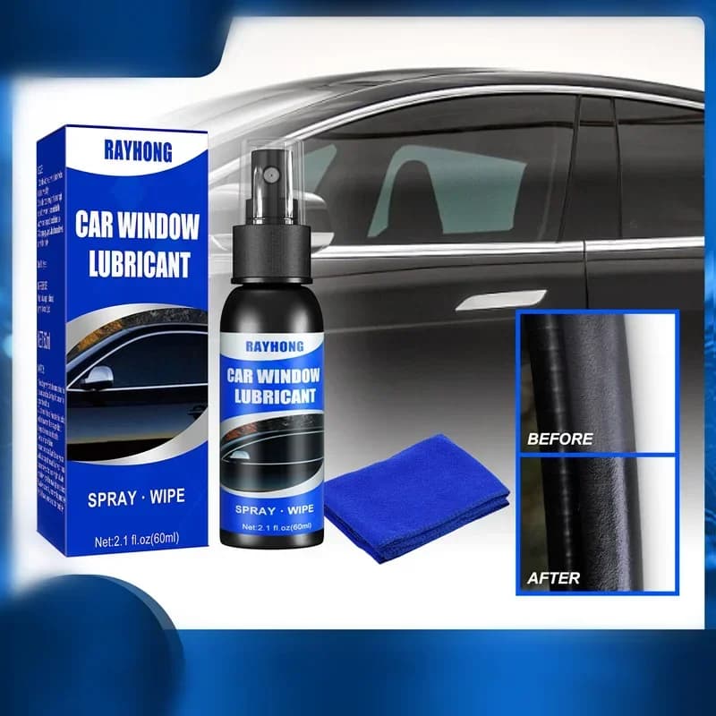 60ml Window Lubricant Rubber Door Rubber Strip Car Softening Maintenance Eliminates Noise Universal Car Products - 2