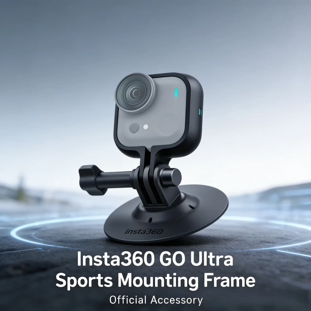 Insta360 GO Ultra Sports Mounting Frame Official Accessory, Dual-Prong Mount, Secure Full Enclosure, Vertical & Horizontal Shoot - 3