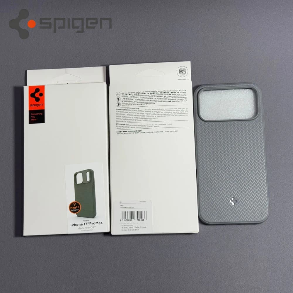 غطاء هاتف Spigen الأصلي لجهاز Apple iPhone 17Pro Max متوافق مع MagSafe لجهاز iPhone 17 pro غطاء هوائي - 3