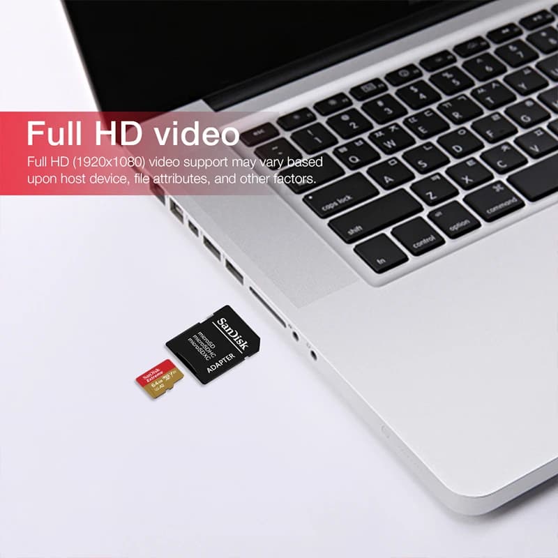 بطاقة Micro SD Sandisk Ultra A2 سعة 128 جيجابايت 32 جيجابايت 64 جيجابايت 256 جيجابايت بطاقة ذاكرة بطاقة فلاش TF بطاقات ذاكرة 32/64/128 جيجابايت للهاتف - 3