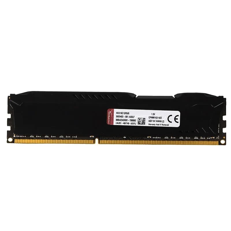 HyperX Fury ذاكرة رام DDR3 DDR4 بسعة 4 جيجابايت و8 جيجابايت و16 جيجابايت بترددات 1333MHZ و1600MHZ و1866MHZ و2400MHZ و2666MHz و3200MHz DIMM PC3-12800 PC4-25600 DDR4 - 3