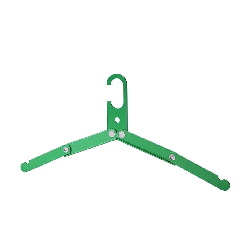 Aluminum foldable portable hangers for business trips Ultra-light non-slip hangers for road trips outdoor camping accessories - 6