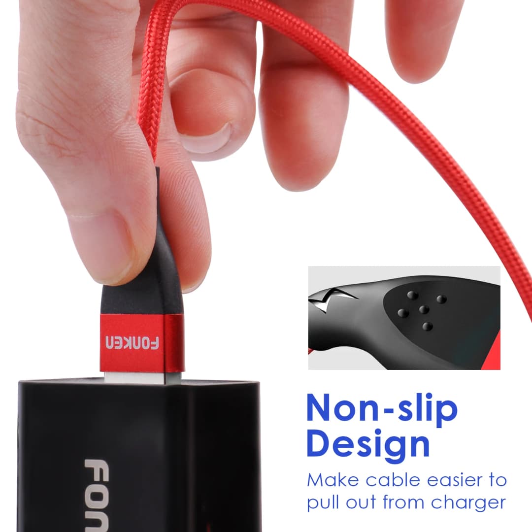 FONKEN Magnetic Micro USB Type C Cable Fast Charging Data Wire Cord Magnet Charger USB Type C Cable For Huawei xiaomi 13 pro - 6