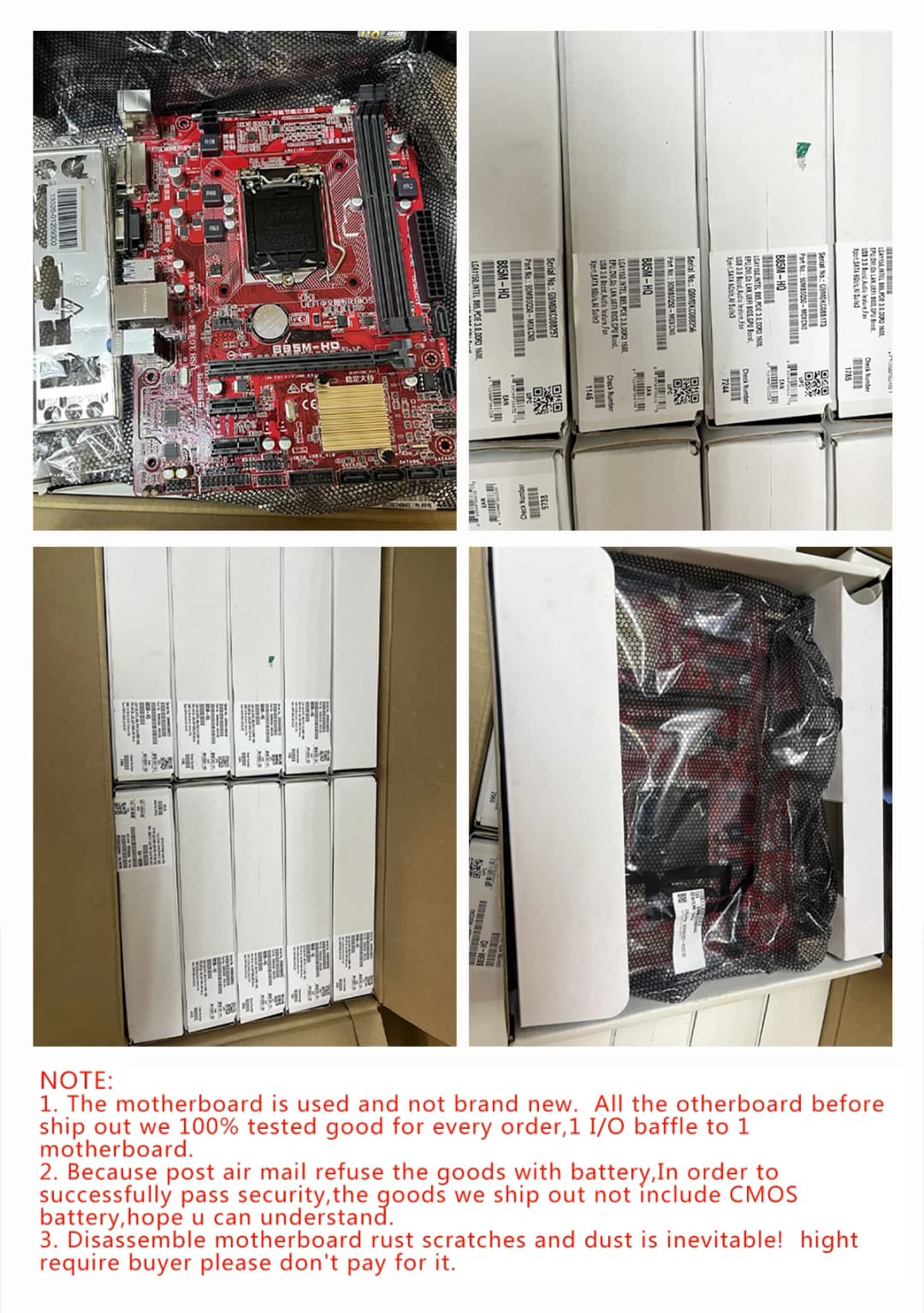 لوحة أم ASUS B85M-HQ بمعالج Intel B85 ومقبس LGA 1150 تدعم معالجات 4150 و4690 و4570 و4170 و4130 و4340 و4460 و4590 و4770 بذاكرة DDR3 سعة 16 جيجابايت ومقياس Micro ATX - 5