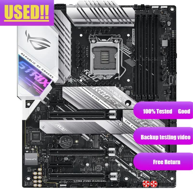 لوحة أم ASUS Z490-A GAMING LGA 1200 Z490 SATA 6Gb/s ATX من إنتل - 2