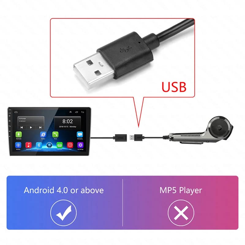 Car DVR Dash Cam Full HD 1080P Dash Cam For DVD Android Player ADAS LDWS Navigation Unit Auto Audio Voice Alarm Video Recording - 6