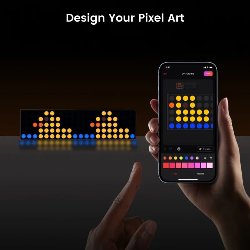 Yeelight Cube Smart Light Lite Desktop Ambient Light RGB Lighting Music Sync Voice Control For Apple Home Alexa Google control - 3