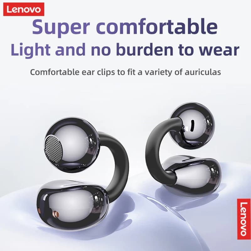 Lenovo TA410 Wireless Bluetooth 5.4 Earphones TWS Panoramic Sound Effects Ultra Long Battry Life Headphones Comfortable To Wear - 2