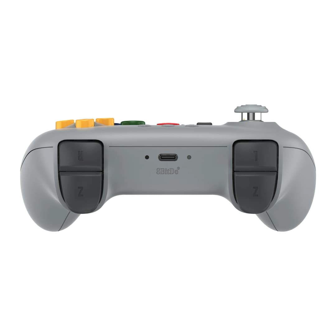 وحدة تحكم ألعاب لاسلكية 8BitDo N64 2.4G مع محول لوحدة التحكم الأصلية N64، تناظرية 3D، وويندوز - 2